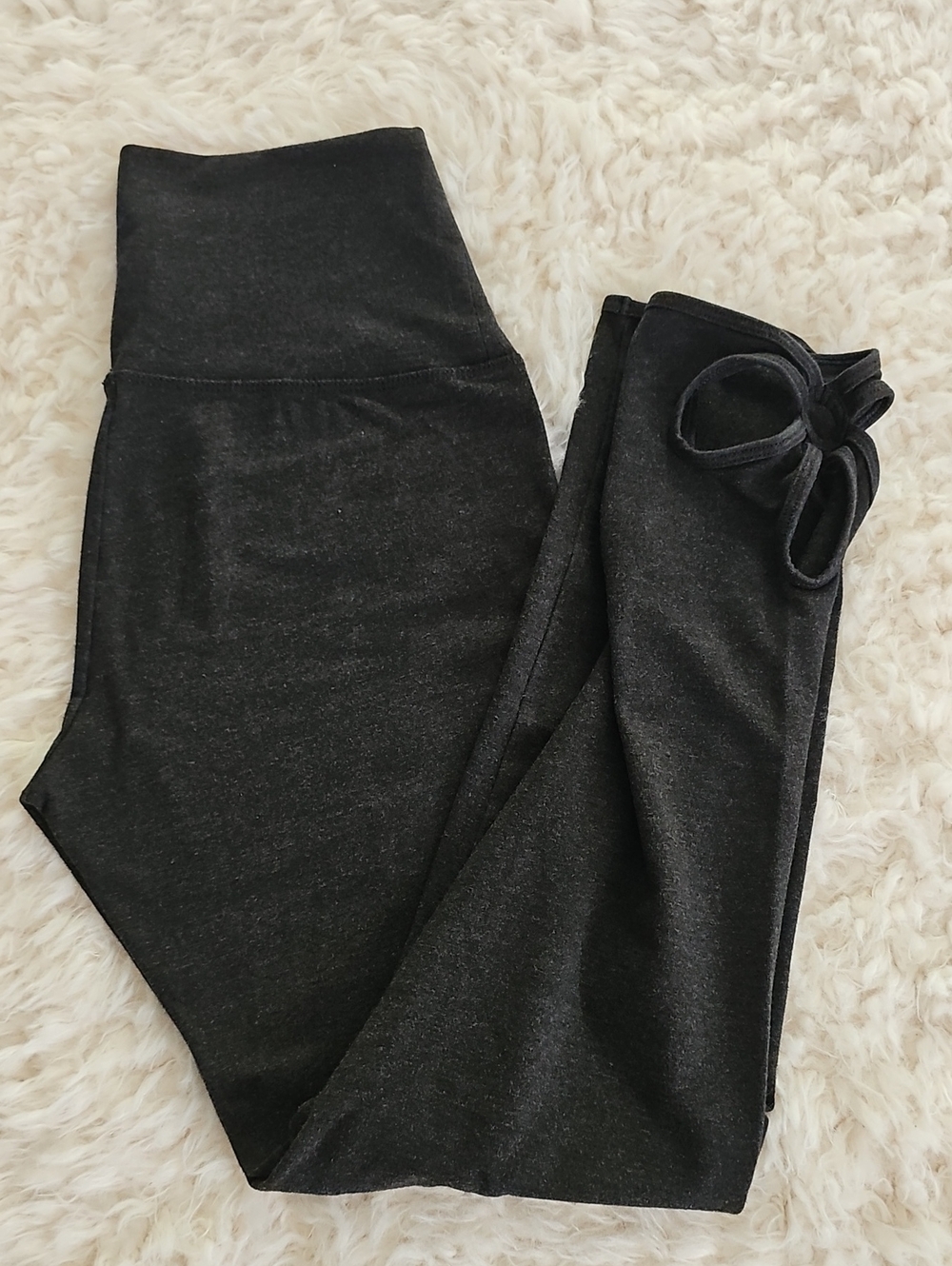 Aerie High Waisted Keyhole Side Cutout Leggings In Charcoal Gray